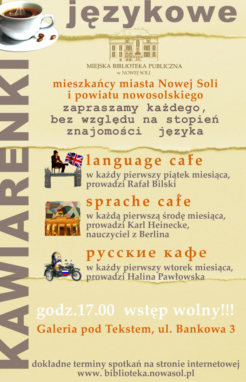 kawiarenki  jezykowe 2013